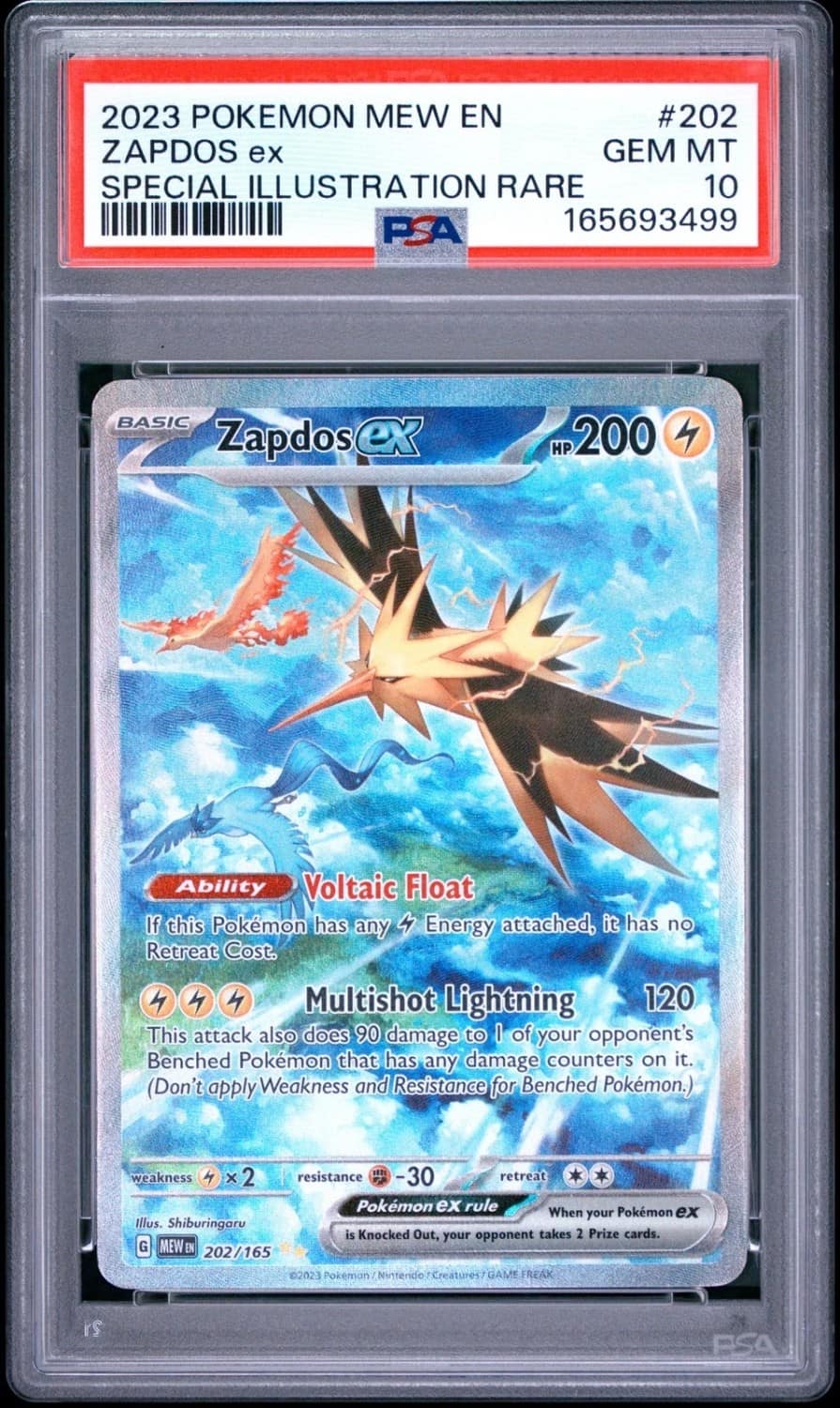 Zapdos Ex