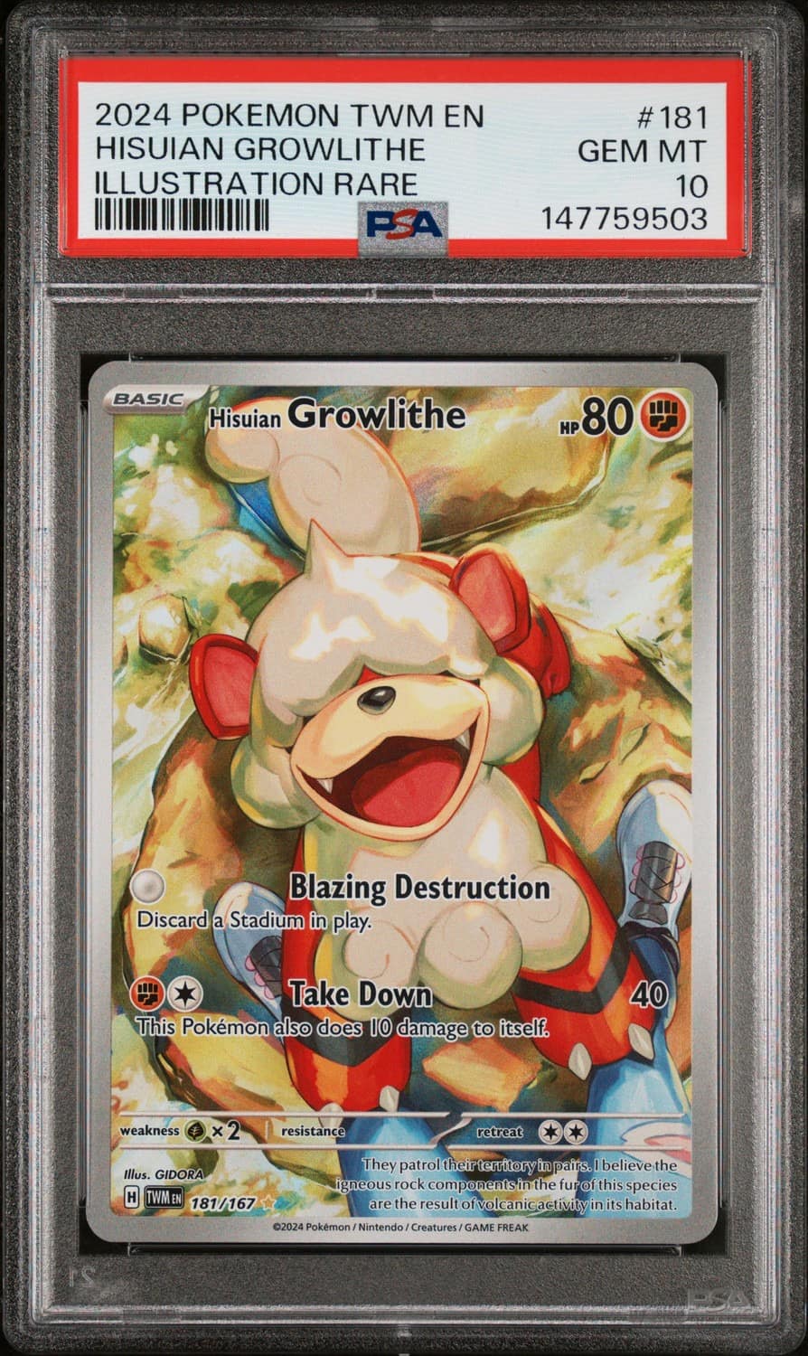 Hisuian Growlithe