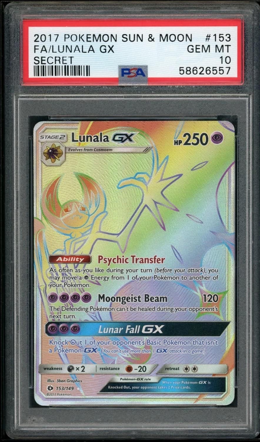 Lunala Gx