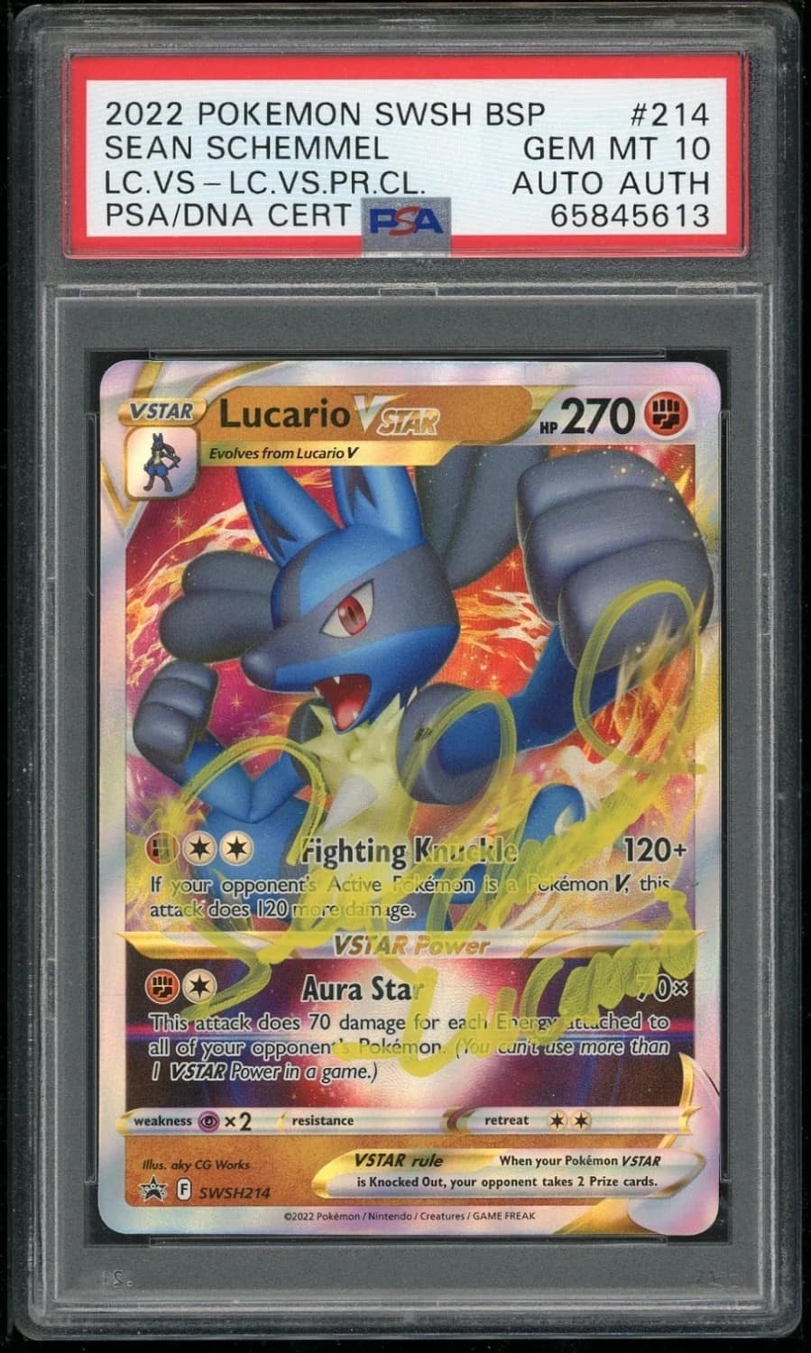 Lucario Vstar