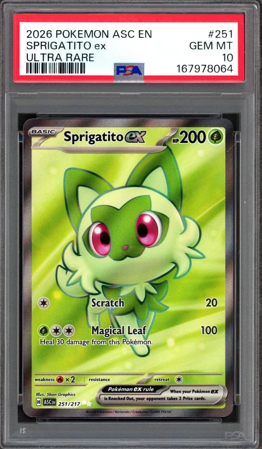 Sprigatito Ex