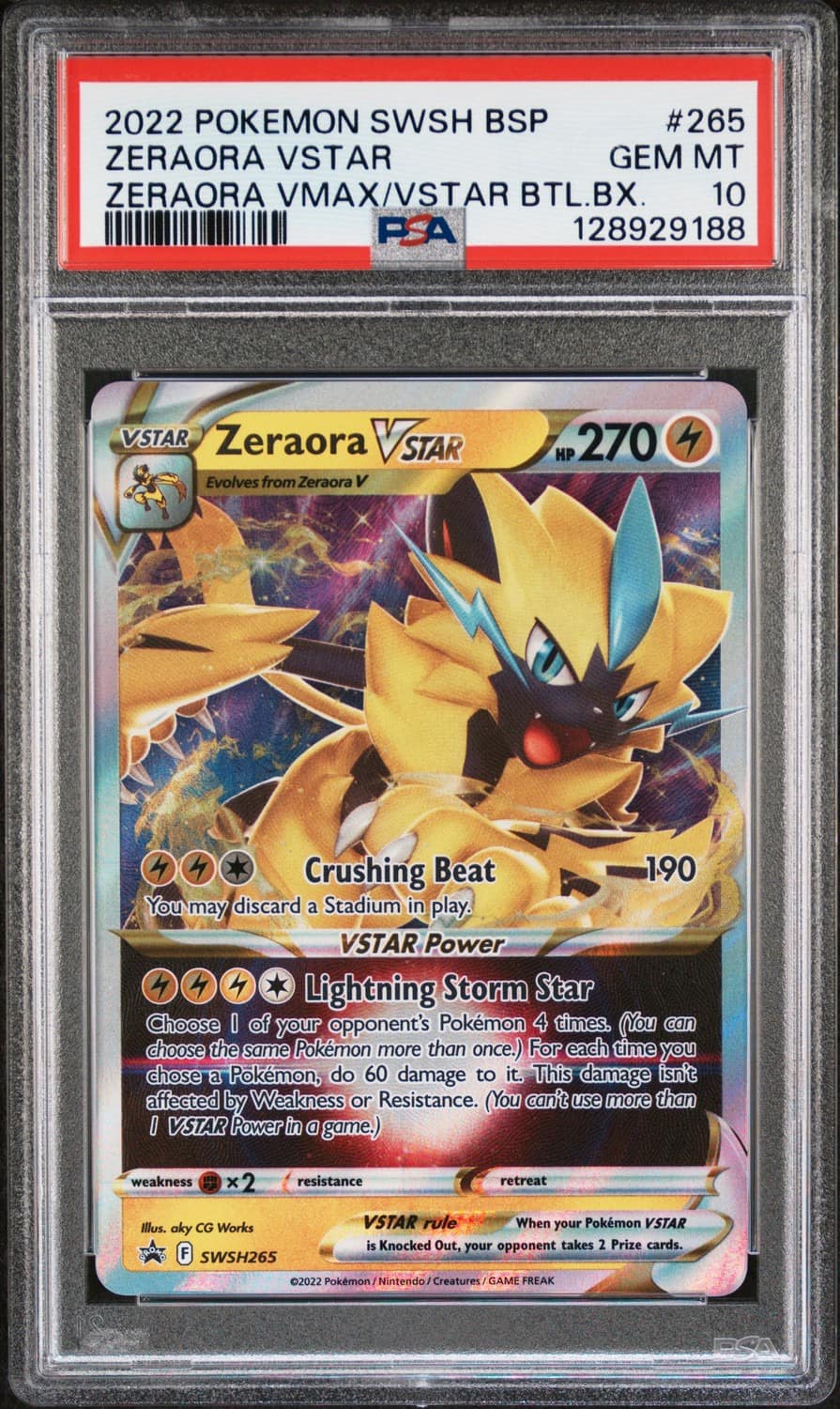 Zeraora Vstar