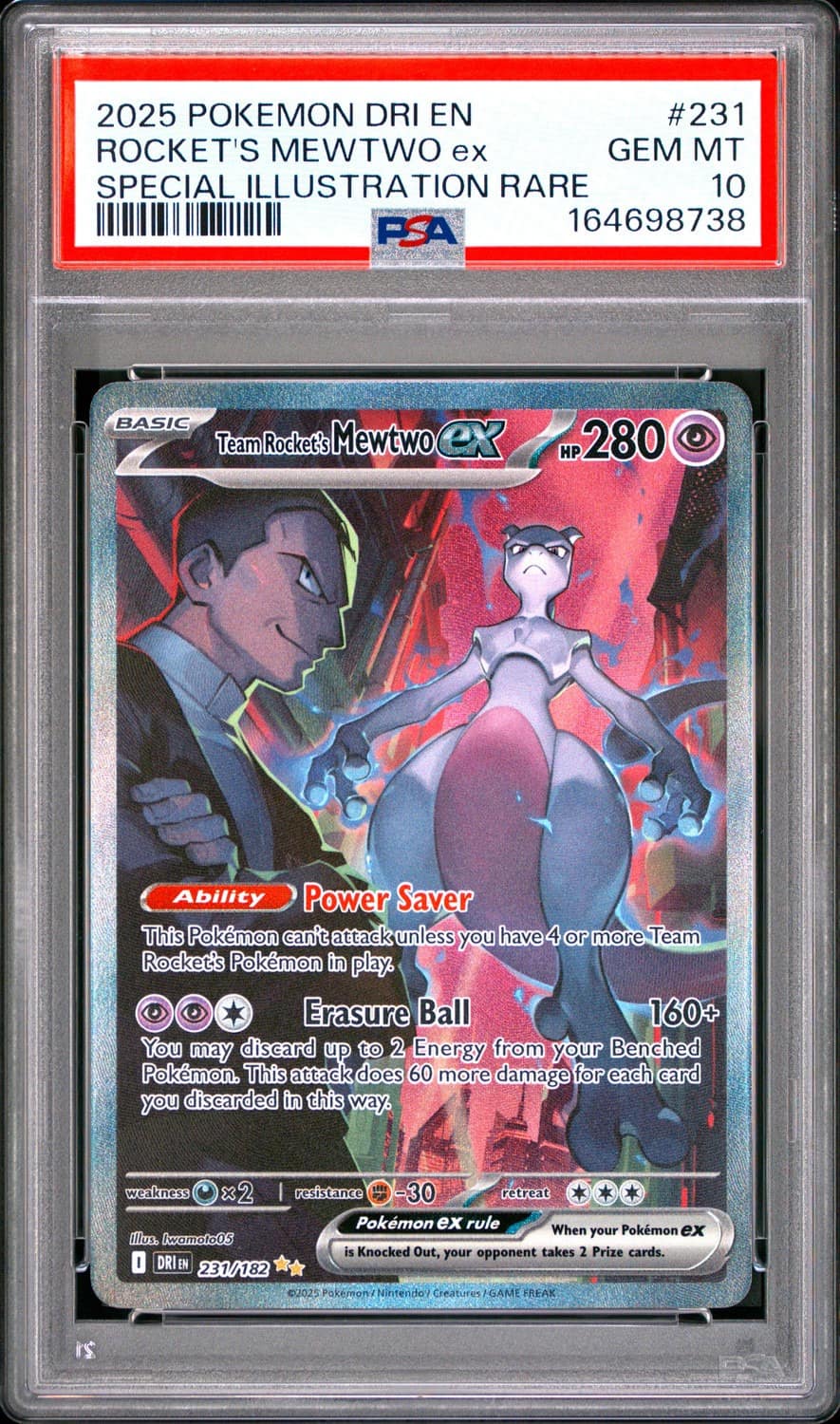 Rocket'S Mewtwo Ex