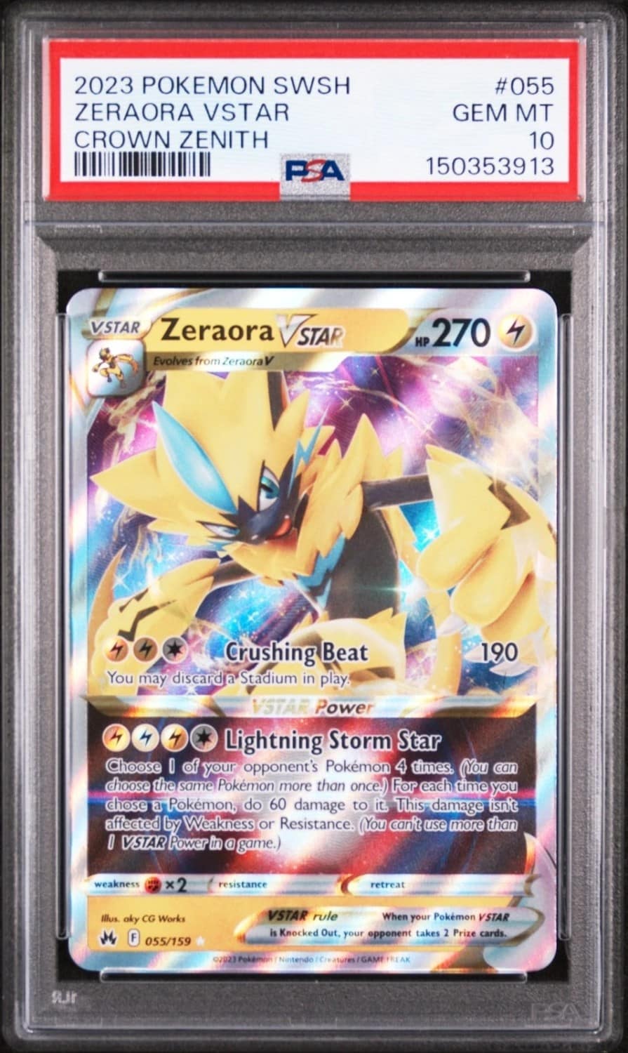 Zeraora Vstar