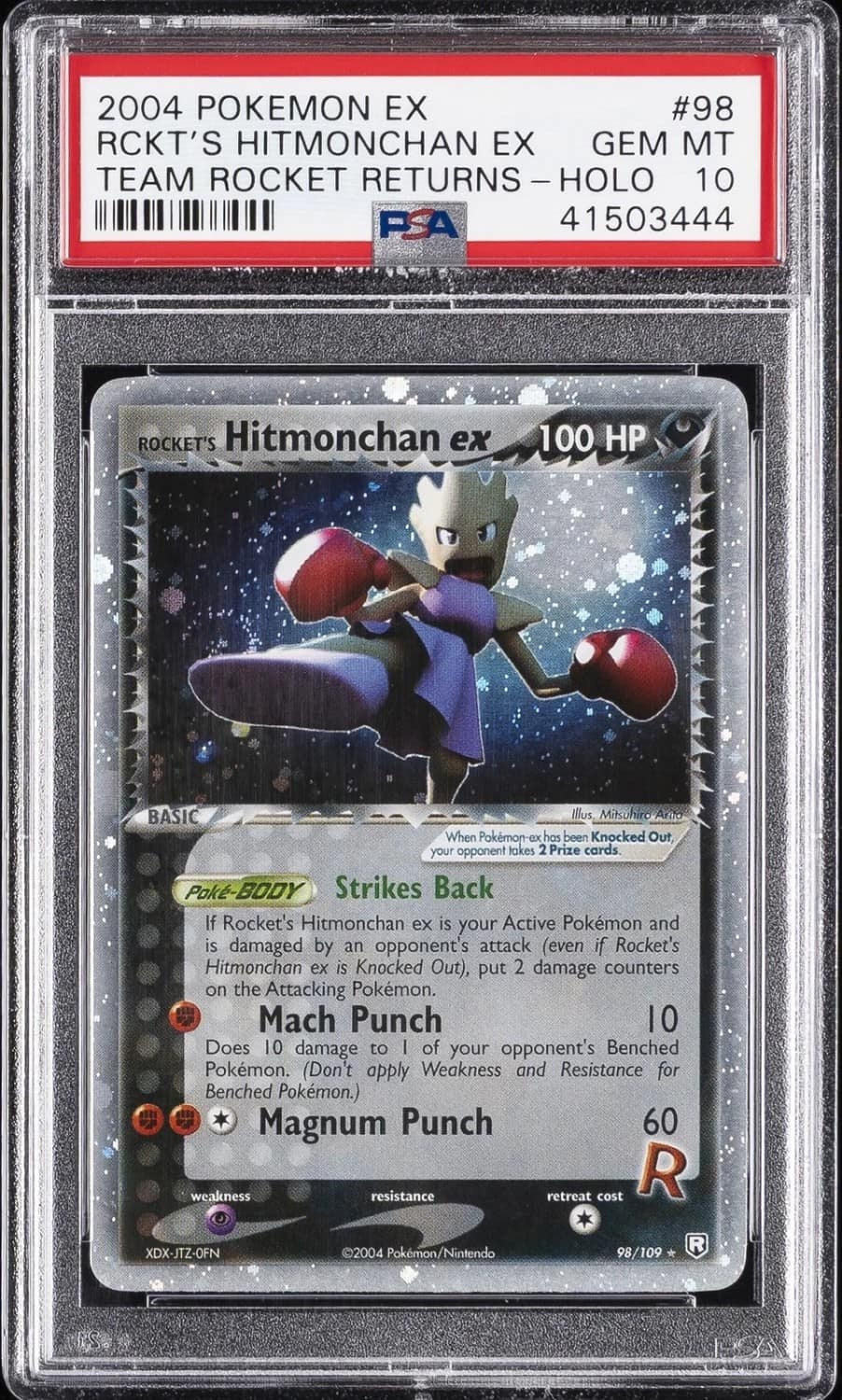 Rocket'S Hitmonchan Ex