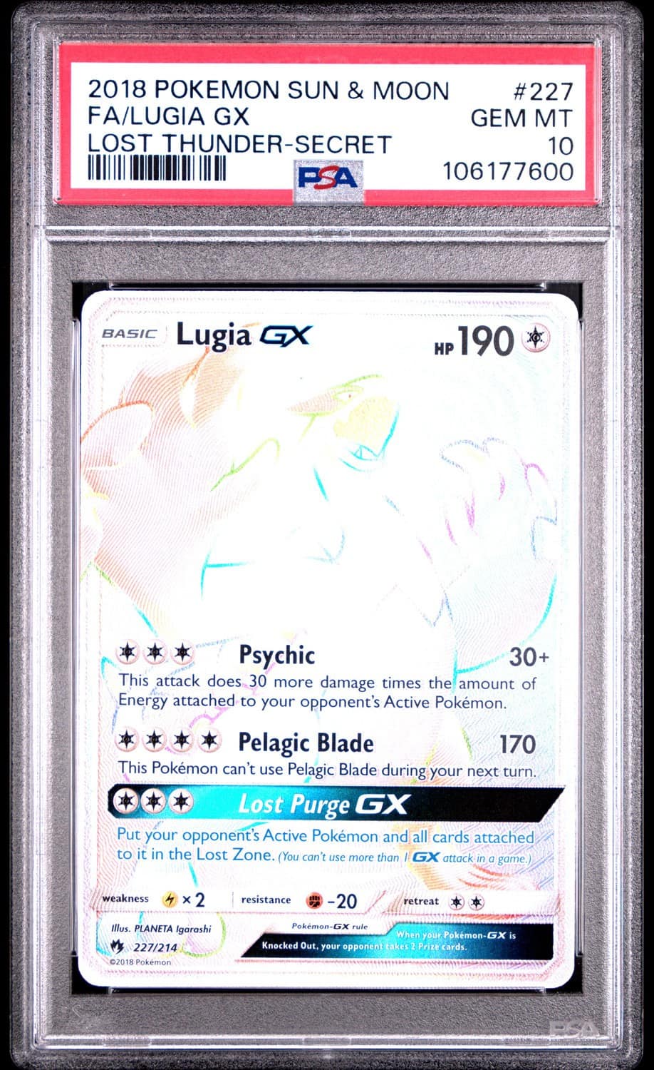 Lugia Gx