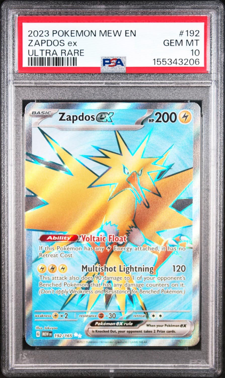 Zapdos Ex