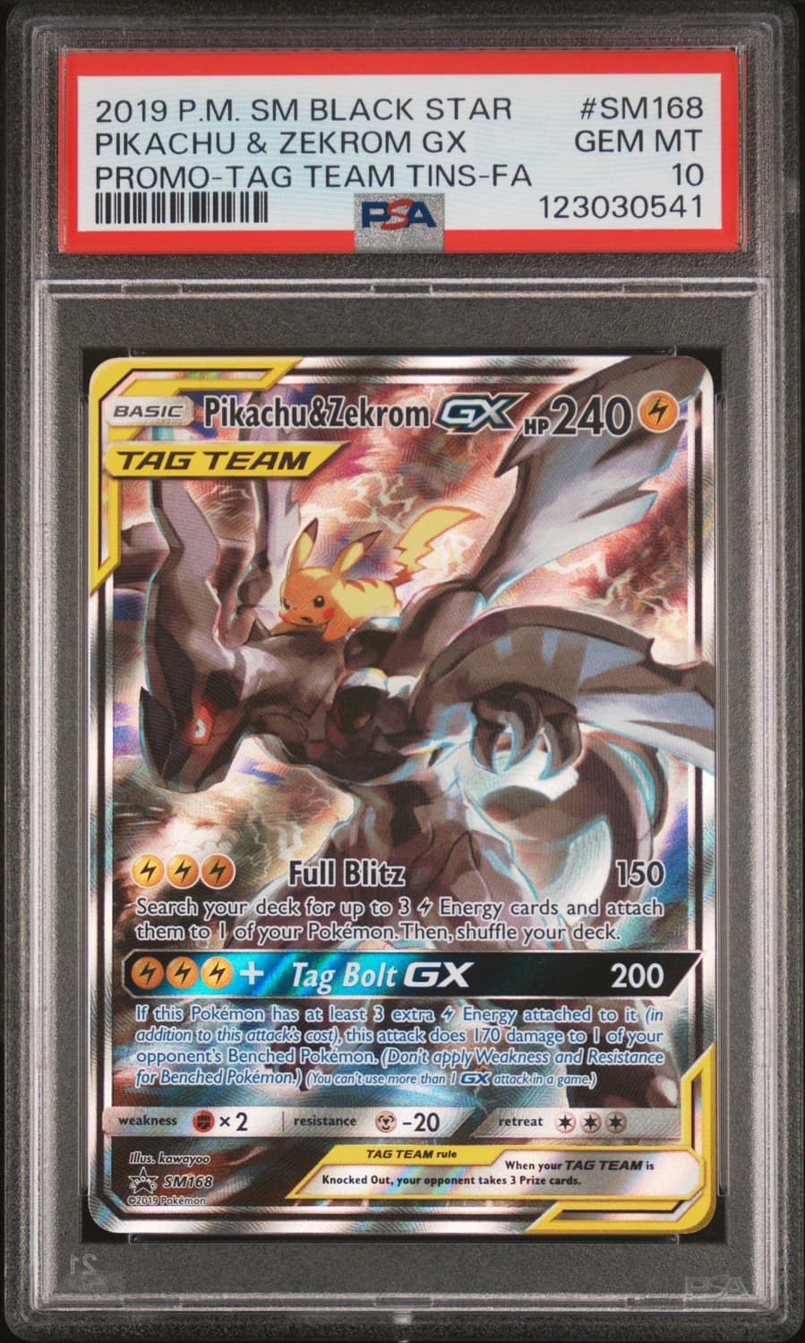 Pikachu & Zekrom Gx