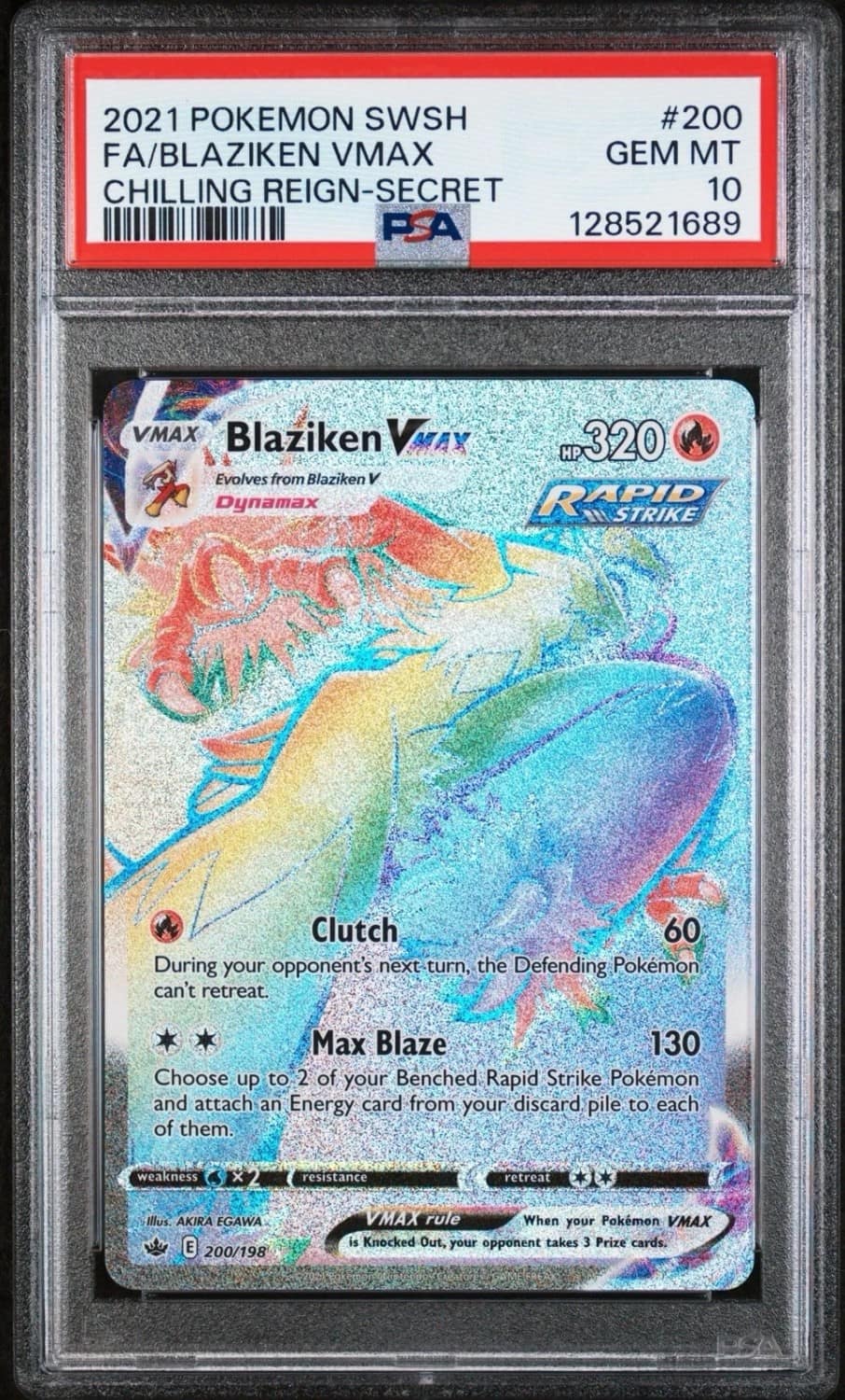 Blaziken Vmax