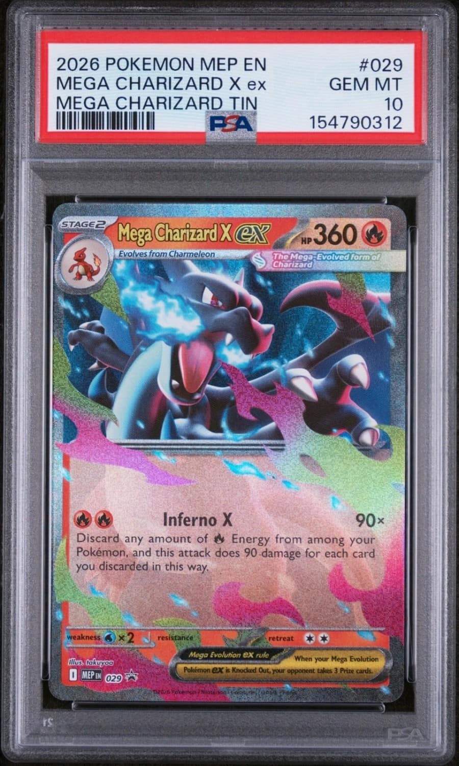 Mega Charizard X Ex