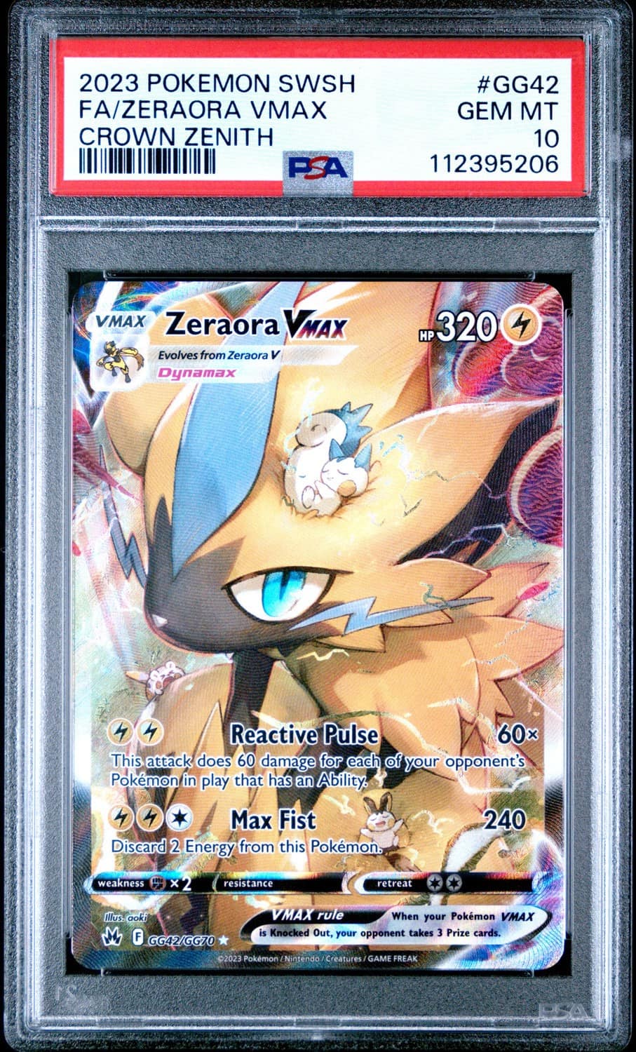 Zeraora Vmax
