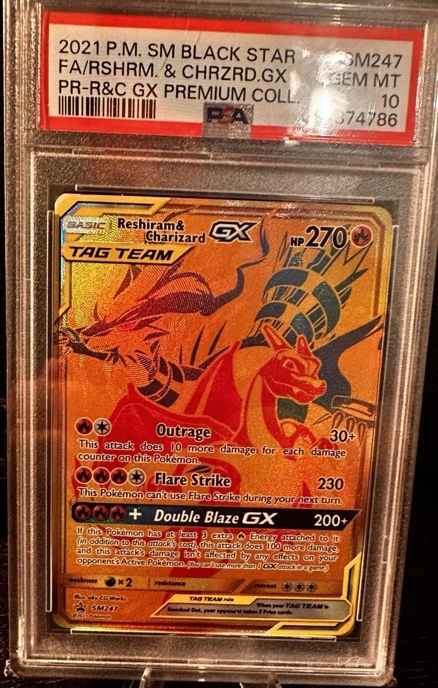 Reshiram & Charizard Gx