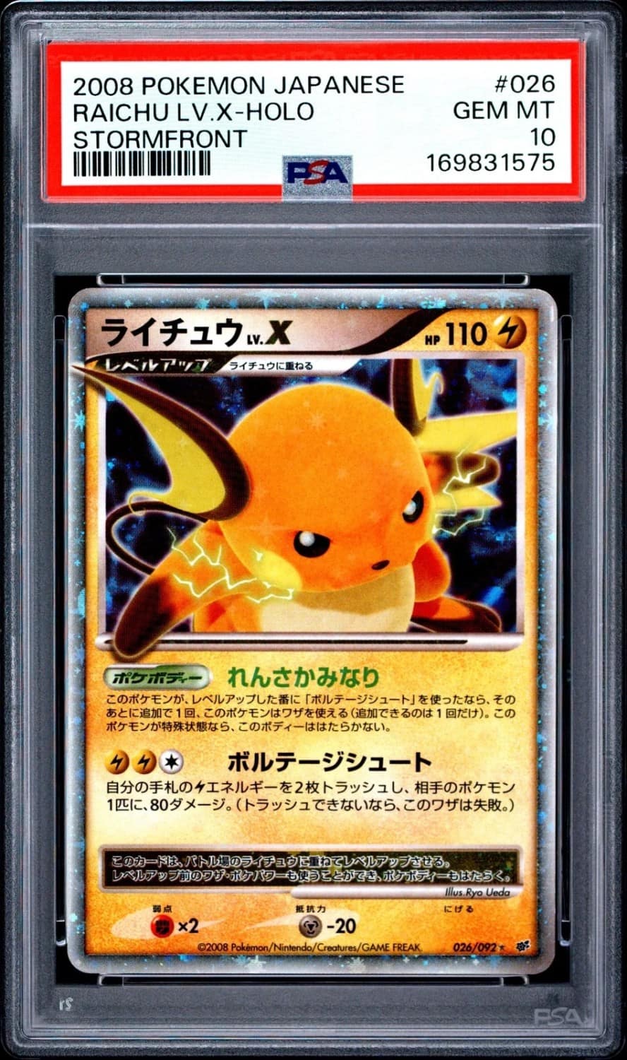 Raichu Lv.x