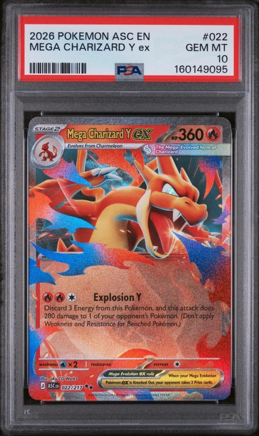Mega Charizard Y Ex
