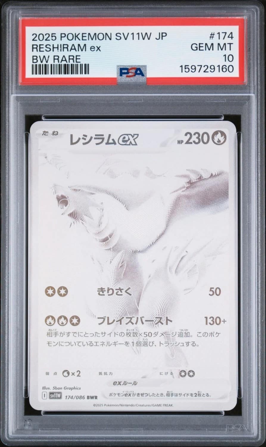 Reshiram Ex