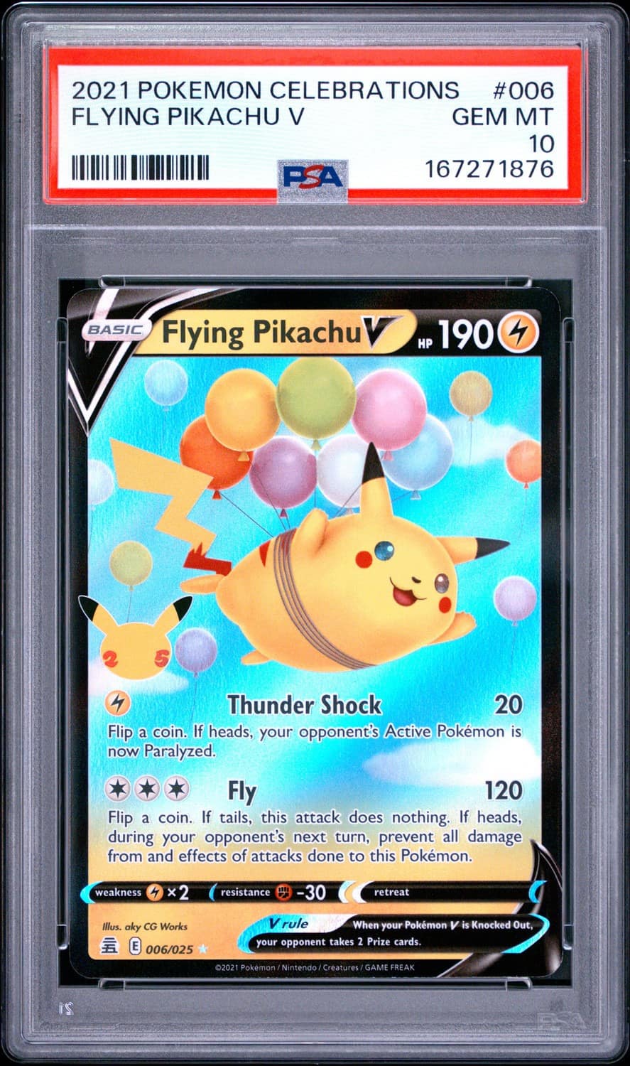 Flying Pikachu V