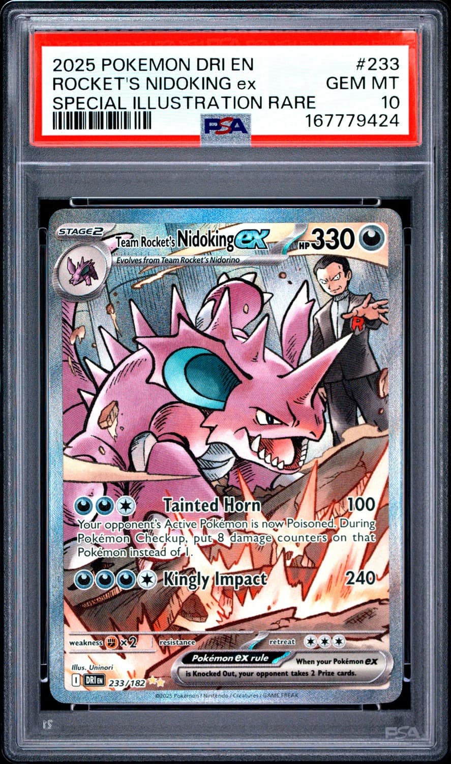 Rocket'S Nidoking Ex