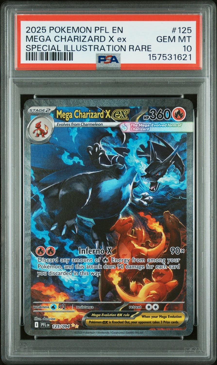 Mega Charizard X Ex