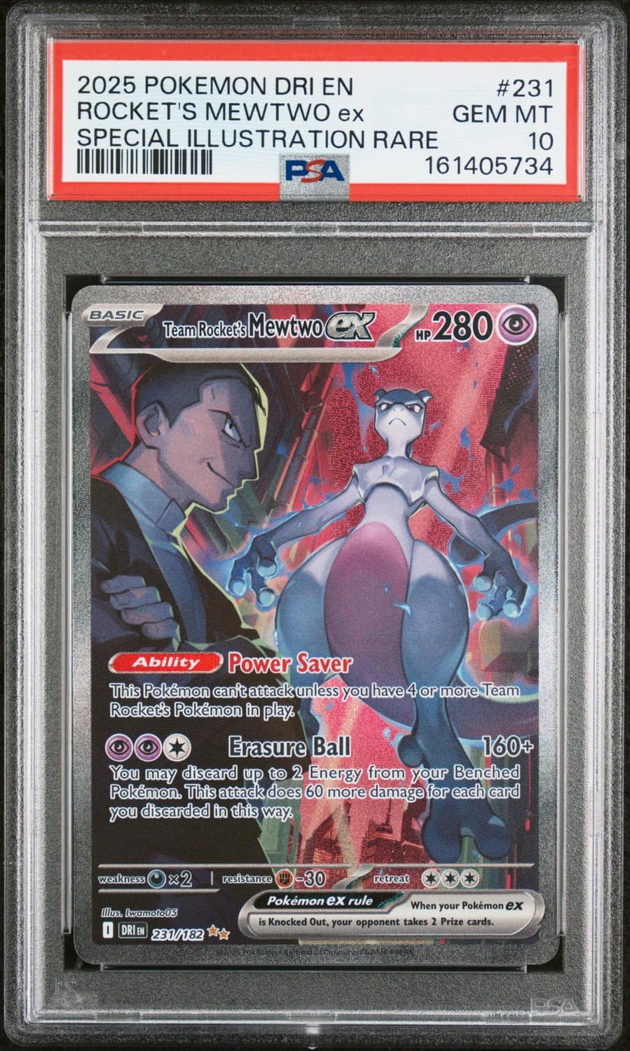 Rocket'S Mewtwo Ex