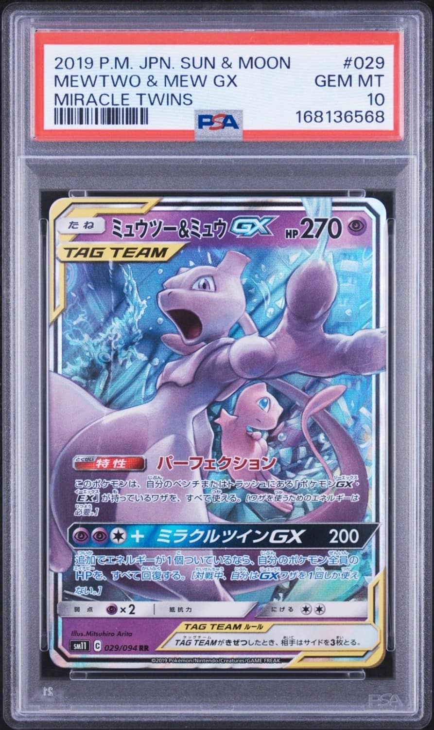 Mewtwo & Mew Gx