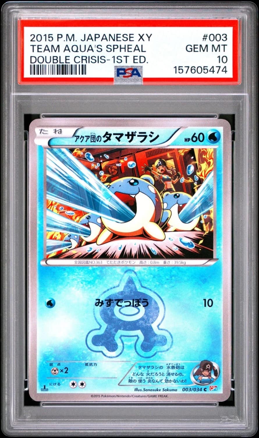 Team Aqua'S Spheal