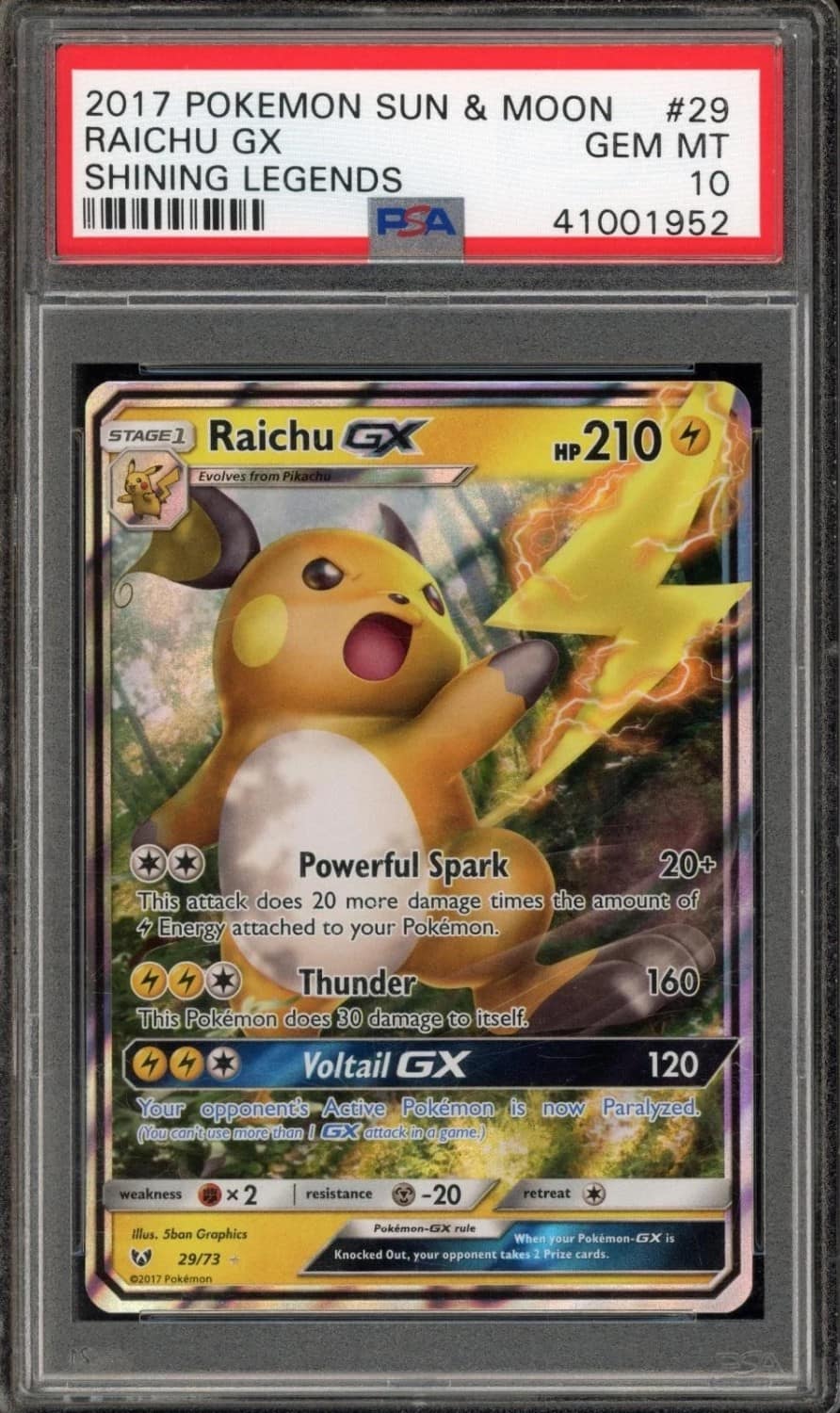 Raichu Gx