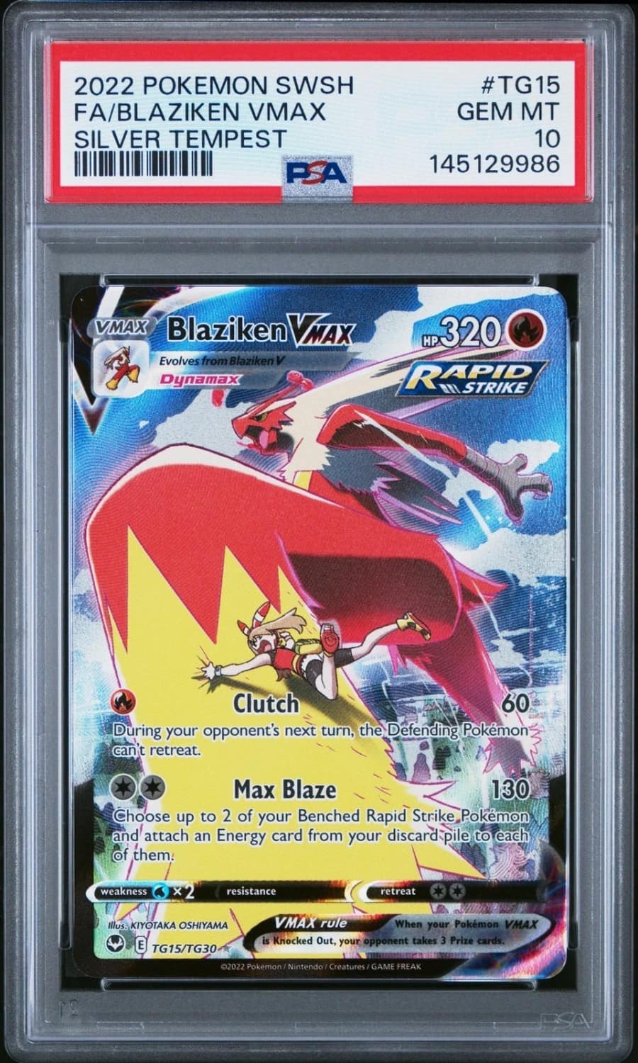 Blaziken Vmax