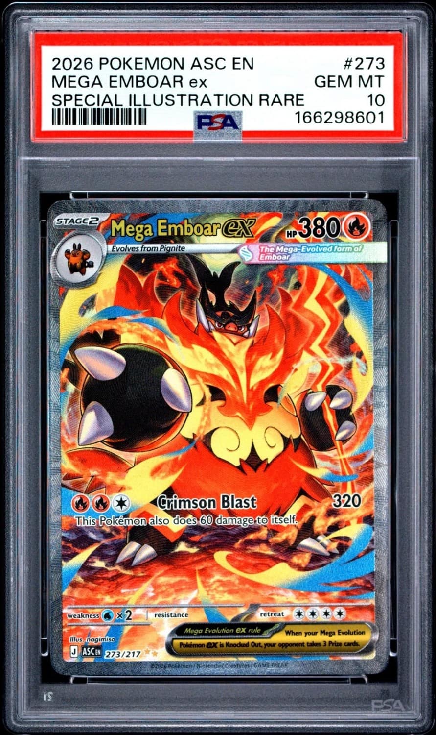 Mega Emboar Ex
