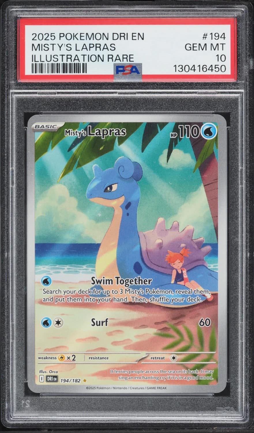 Misty'S Lapras
