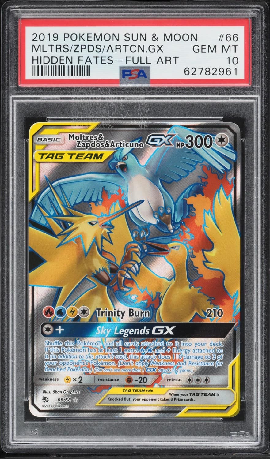 Moltres & Zapdos & Articuno Gx