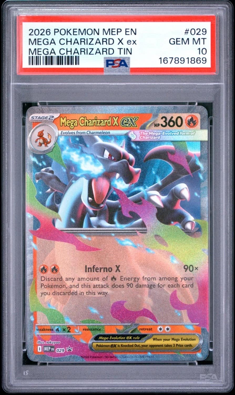 Mega Charizard X Ex