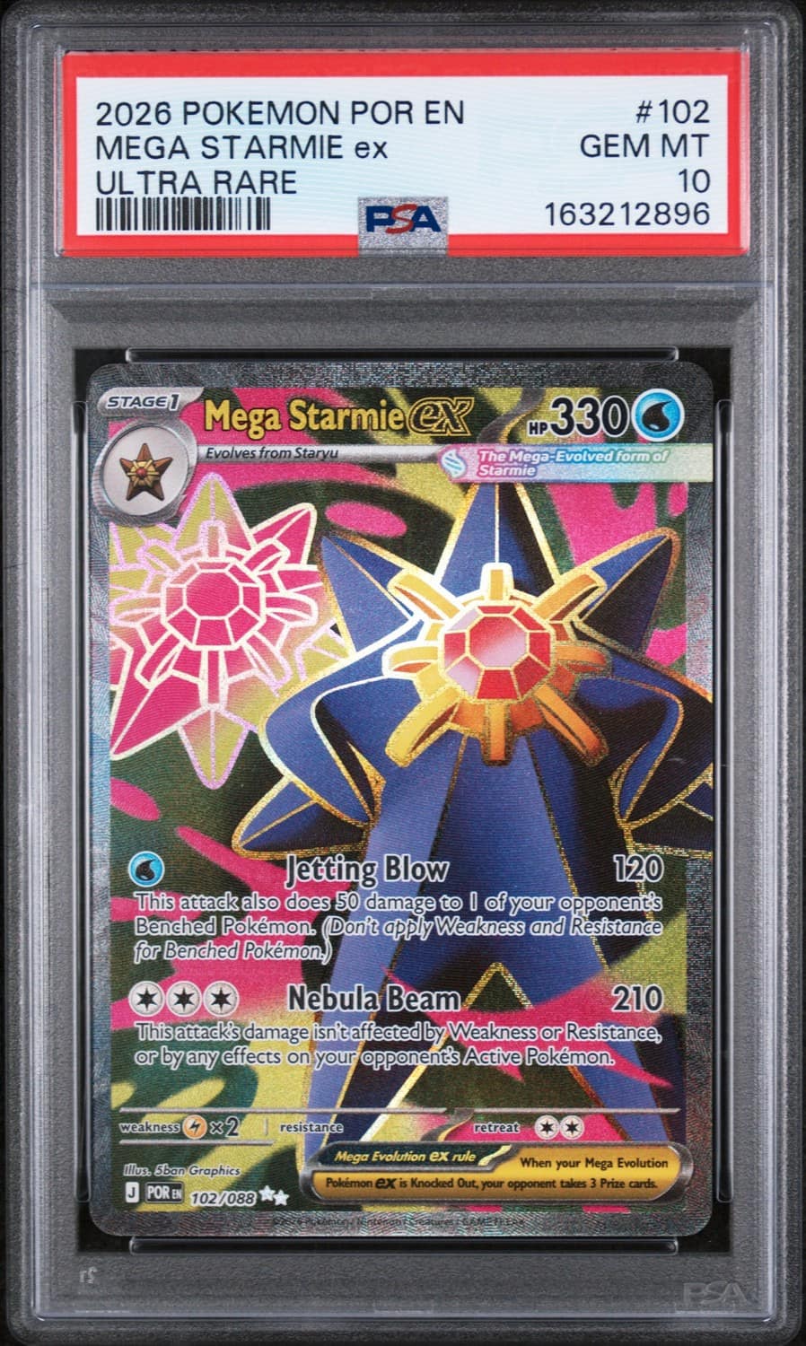 Mega Starmie Ex