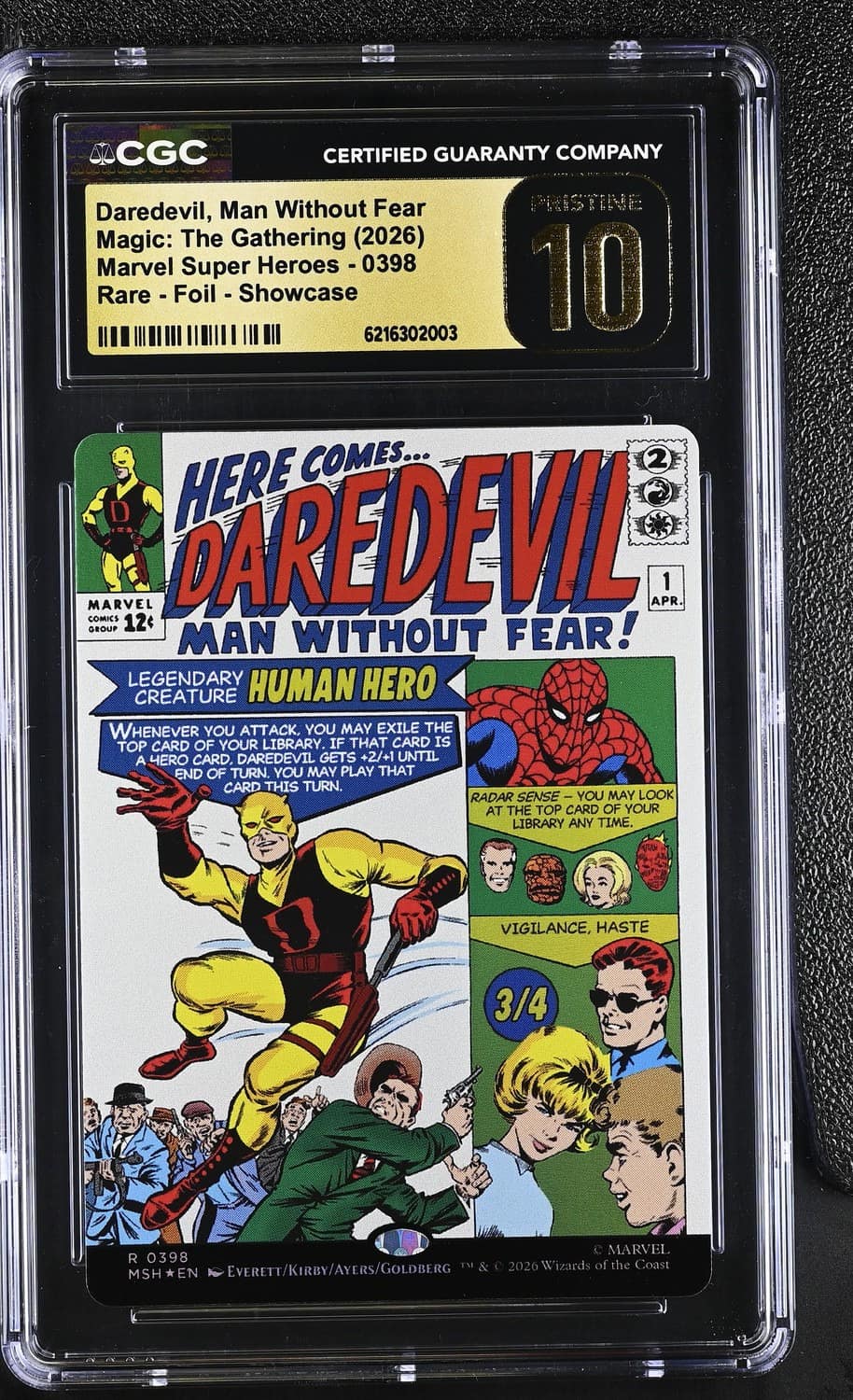 Daredevil, Man Without Fear