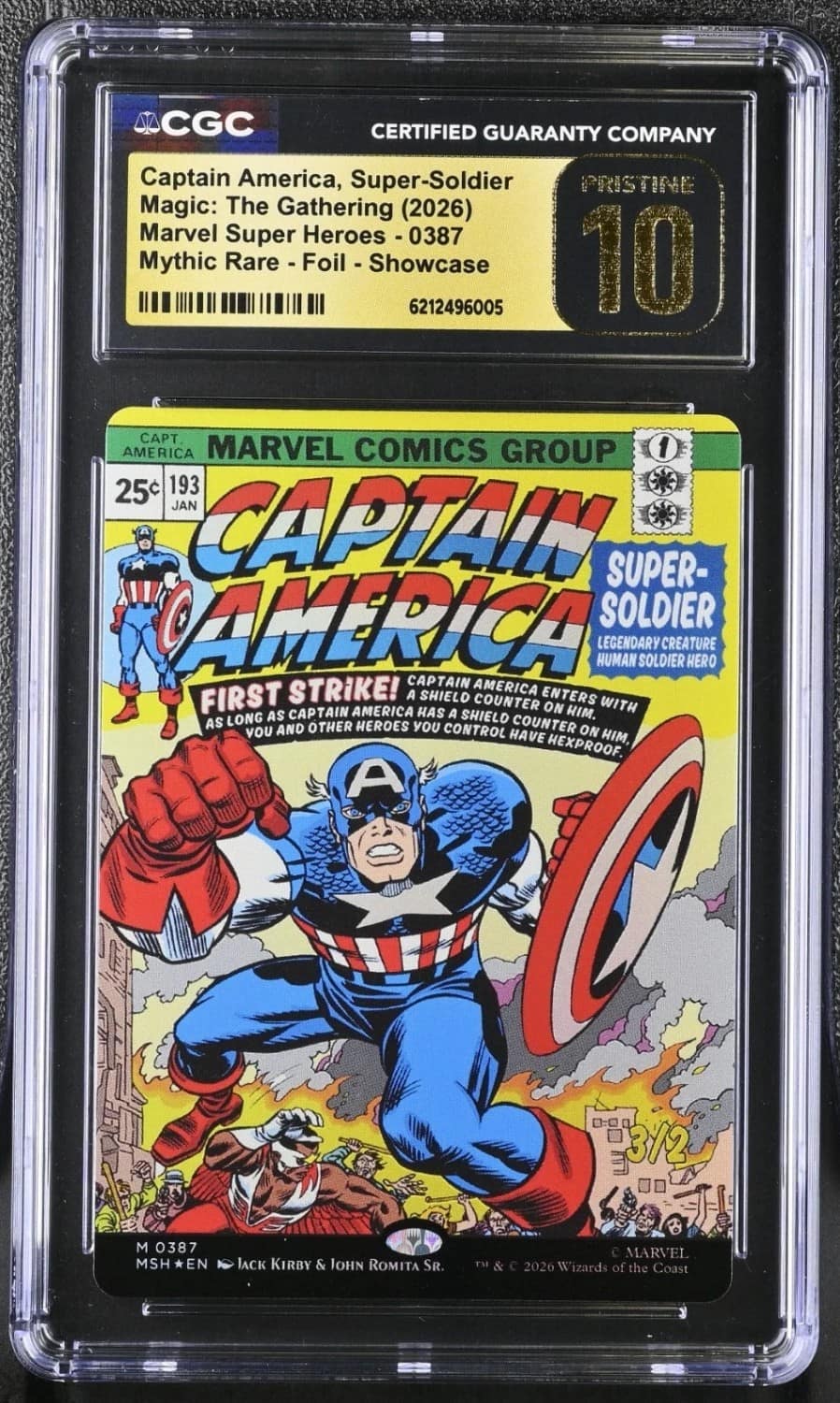 Captain America, Super-Soldier