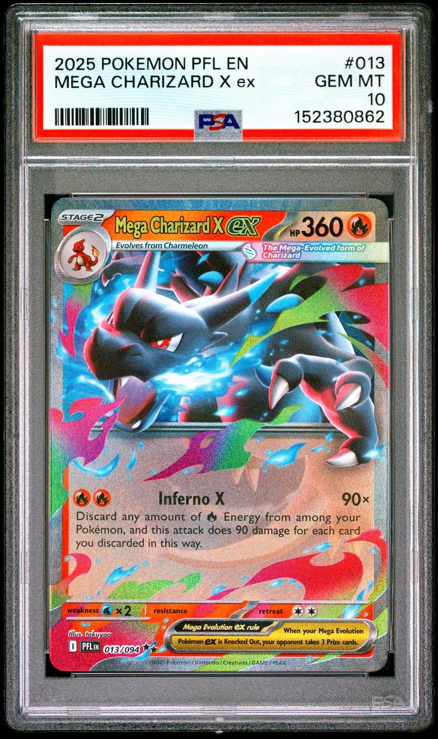 Mega Charizard X Ex
