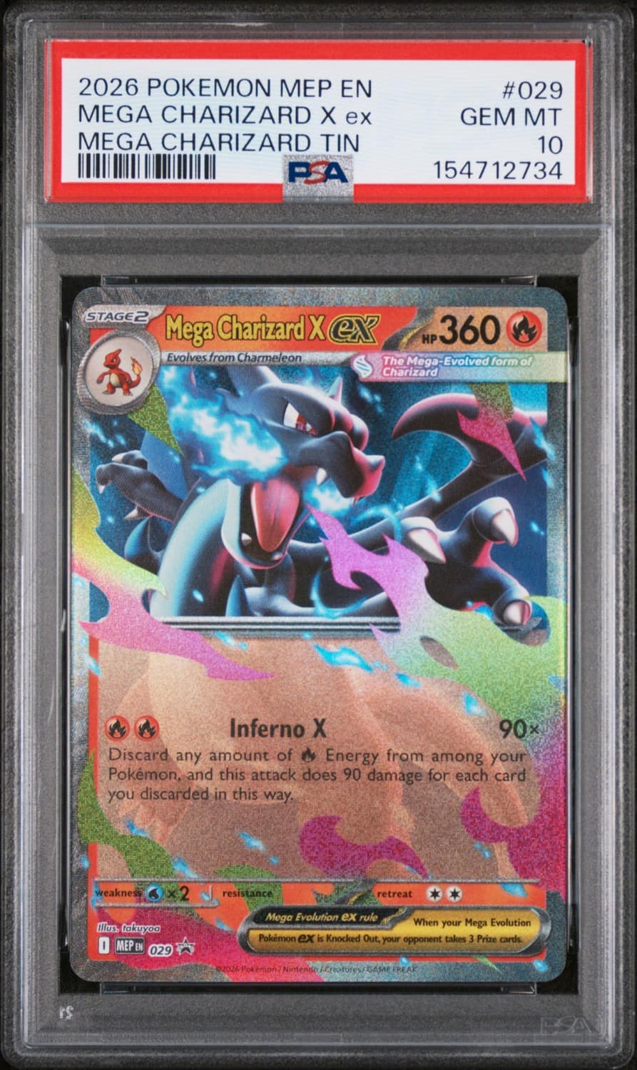 Mega Charizard X Ex