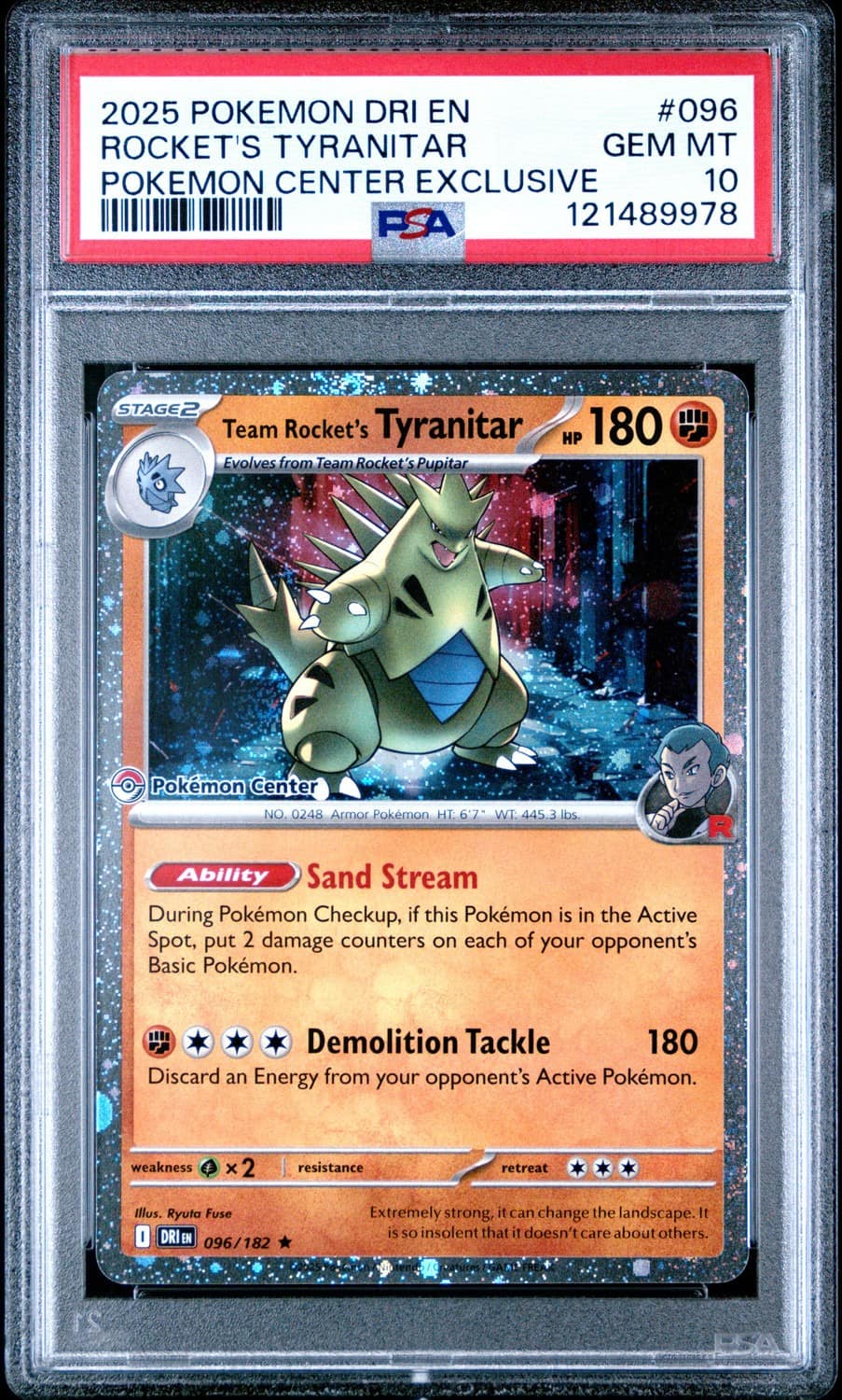 Rocket'S Tyranitar