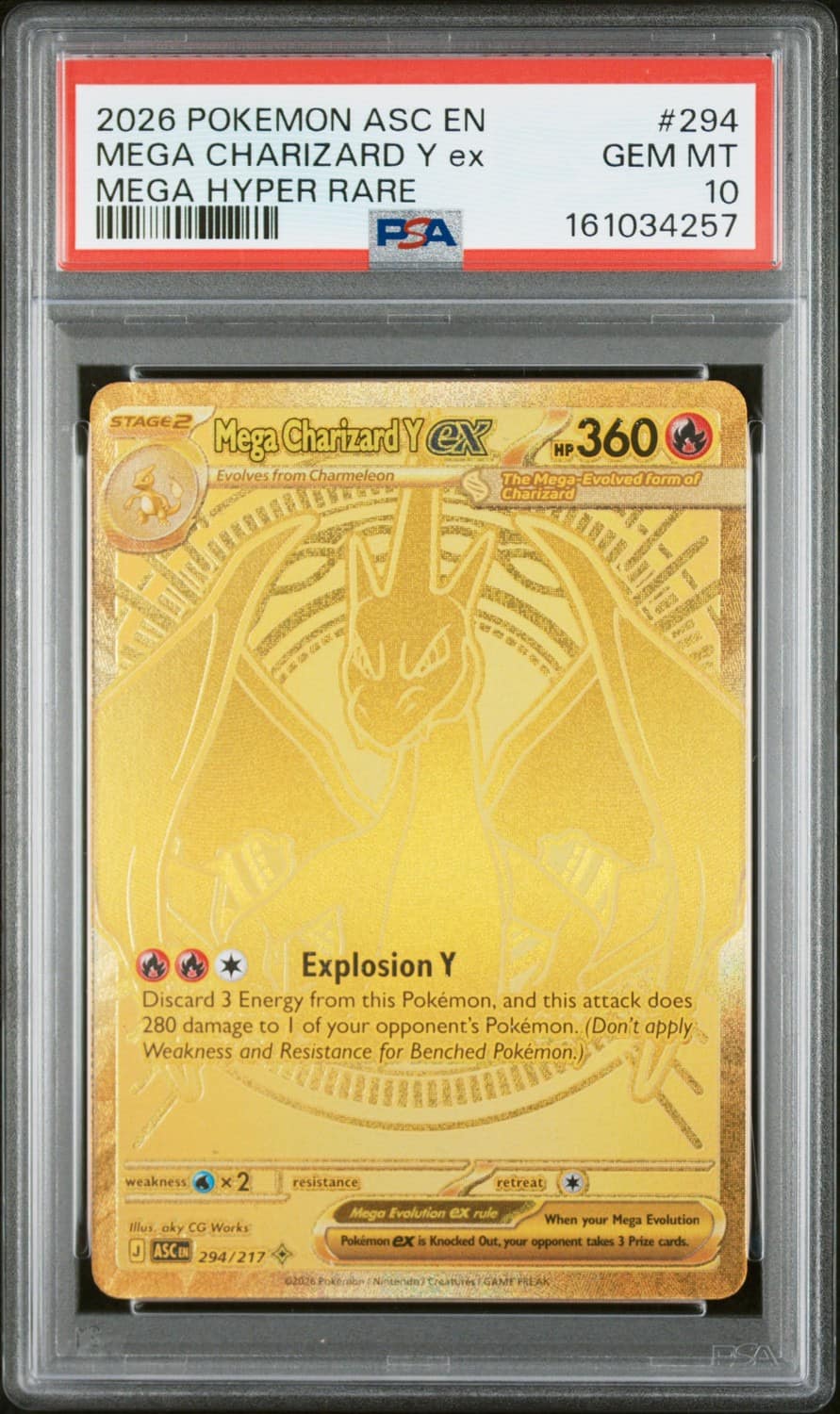 Mega Charizard Y Ex