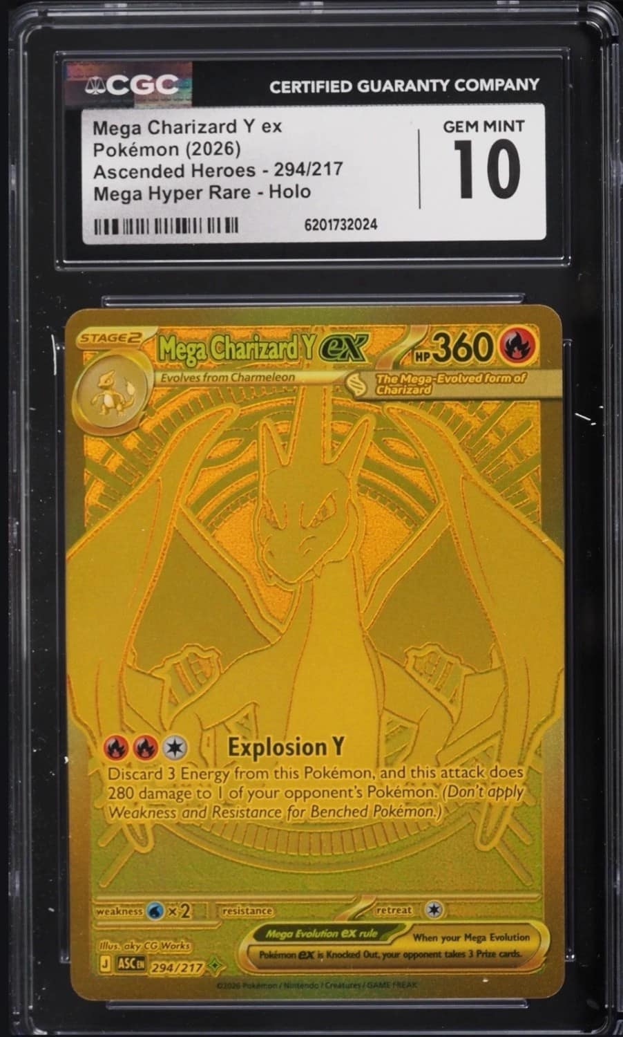 Mega Charizard Y Ex