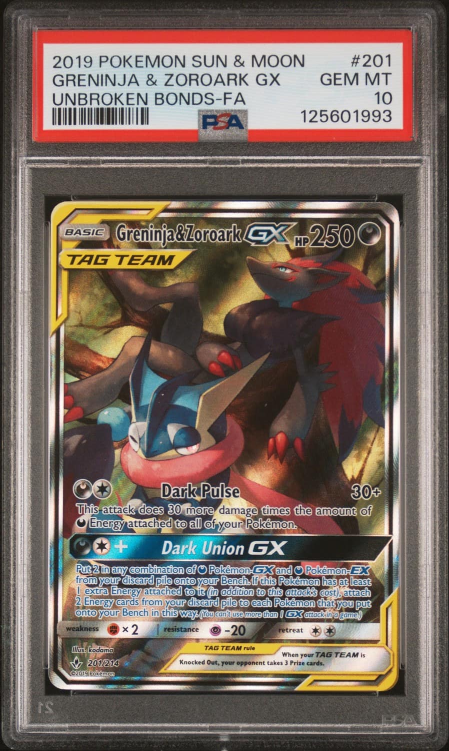 Greninja & Zoroark Gx