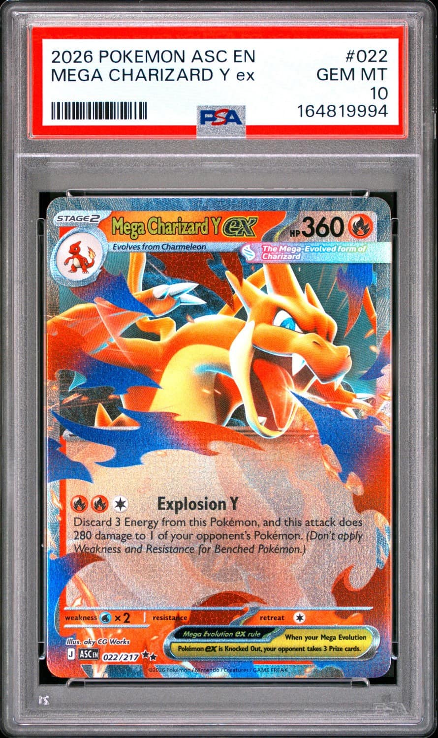 Mega Charizard Y Ex