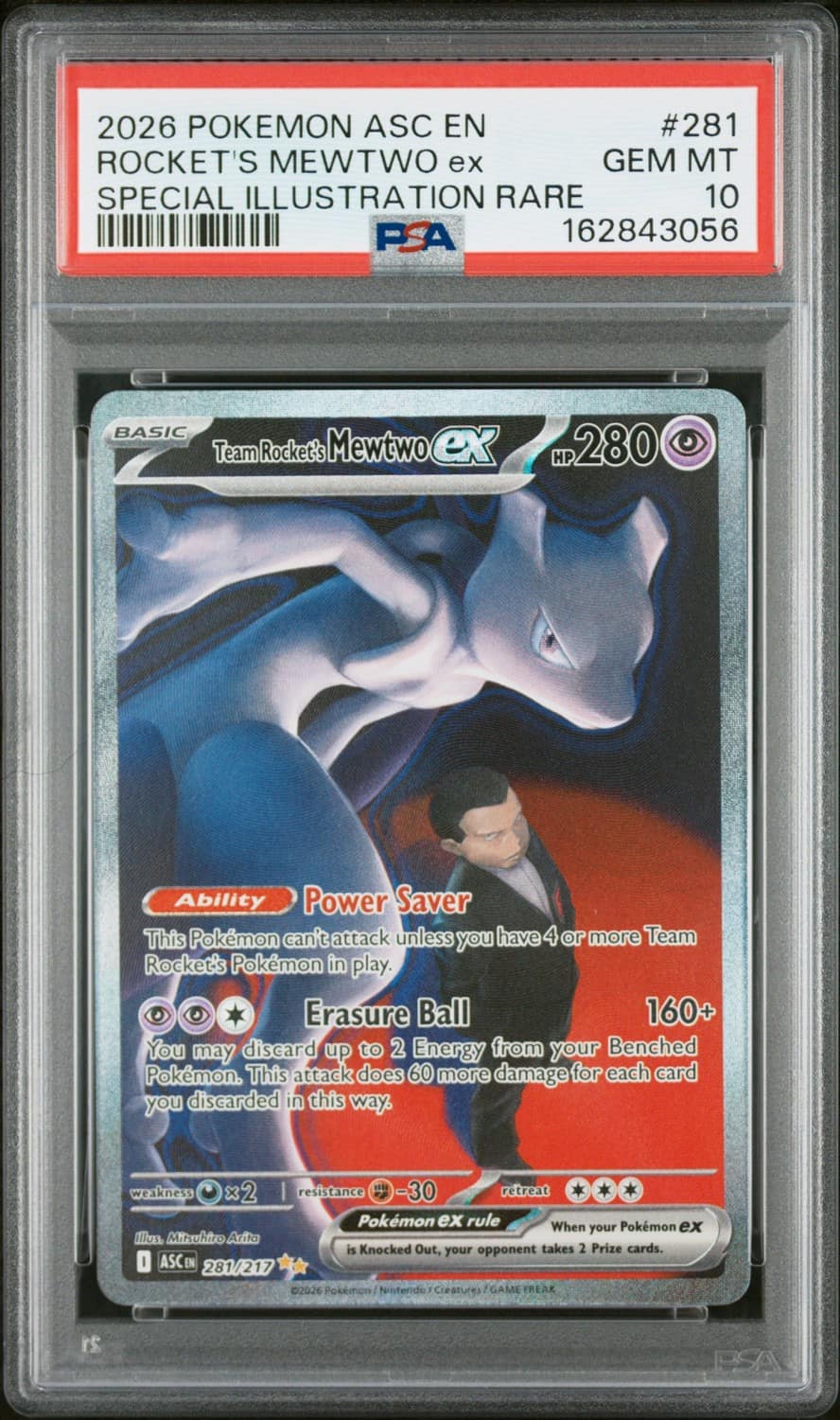 Rocket'S Mewtwo Ex