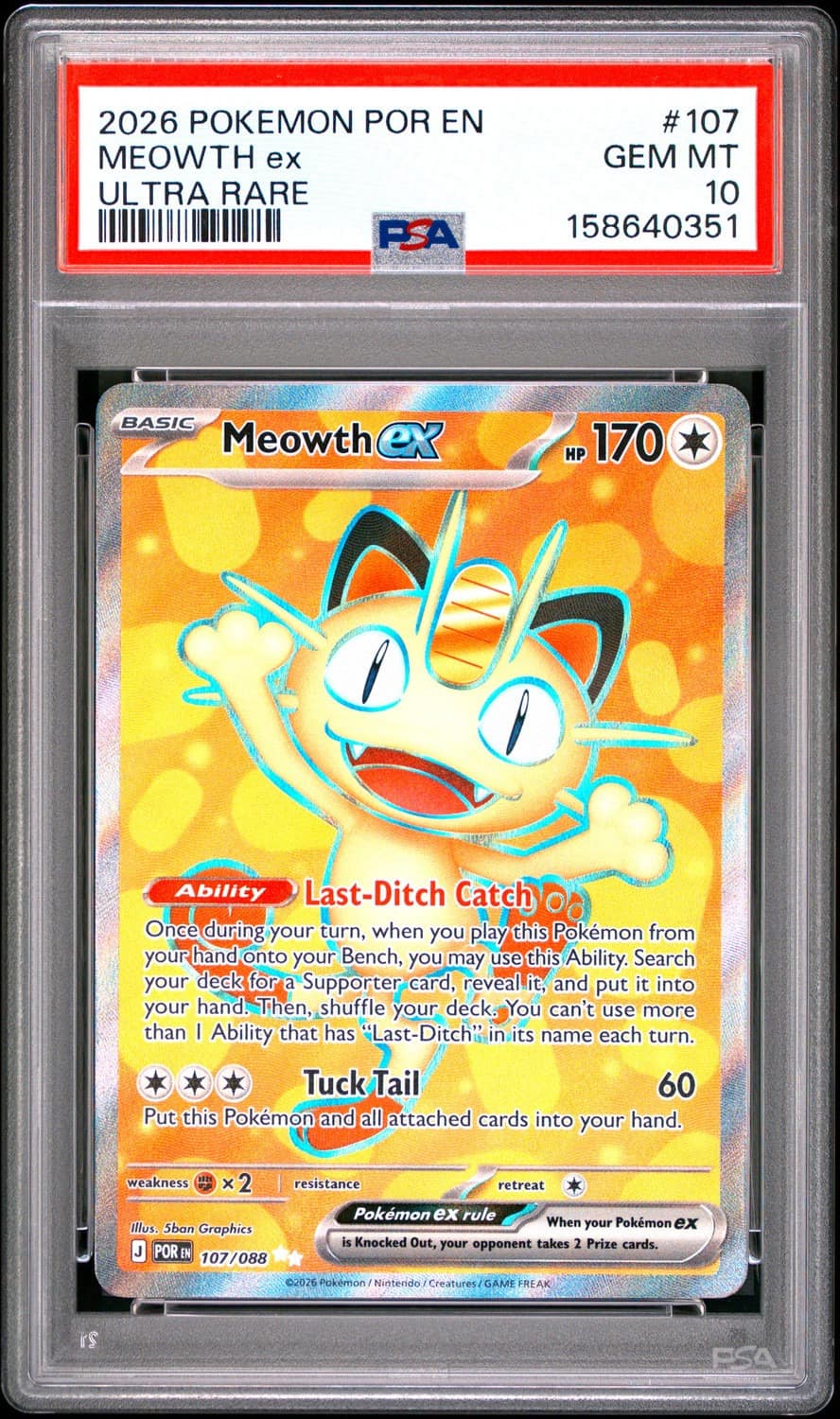 Meowth Ex