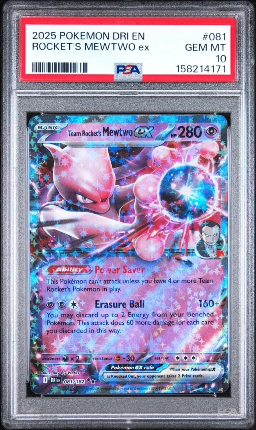 Rocket'S Mewtwo Ex