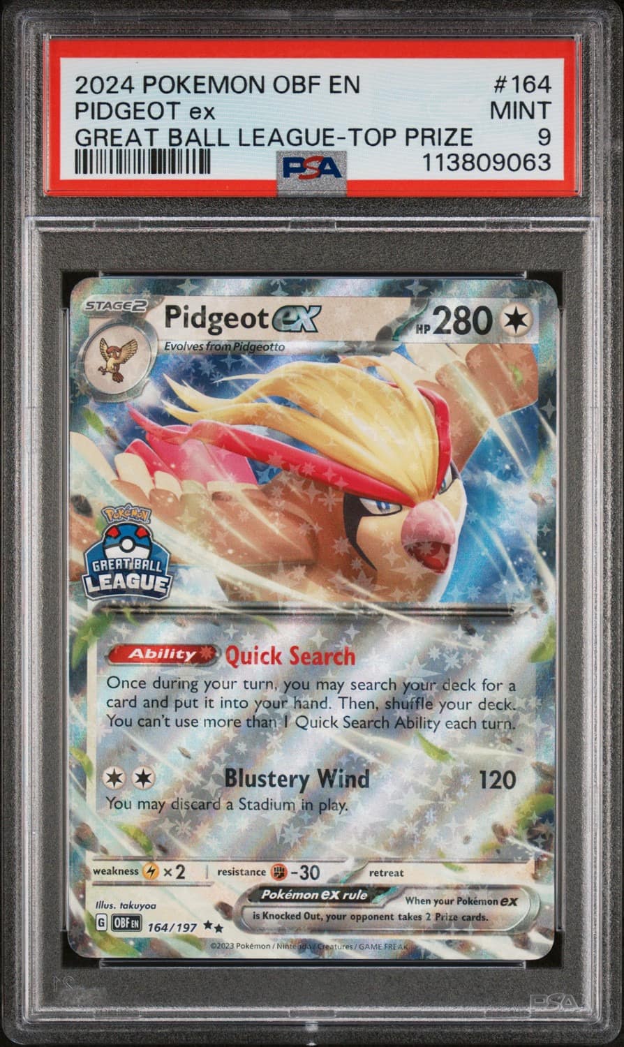 Pidgeot Ex