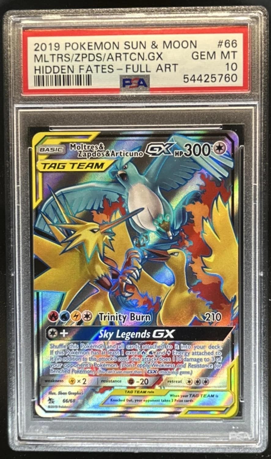 Moltres & Zapdos & Articuno Gx