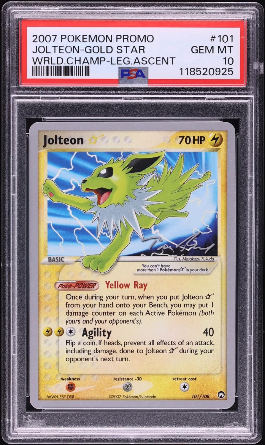 Jolteon-Gold Star