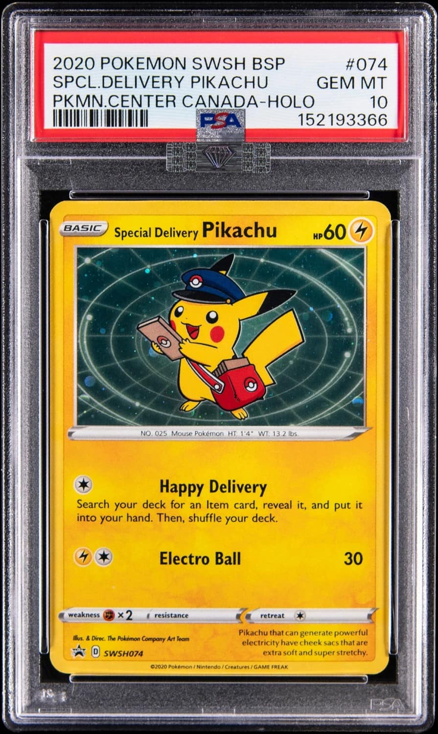 Special Delivery Pikachu