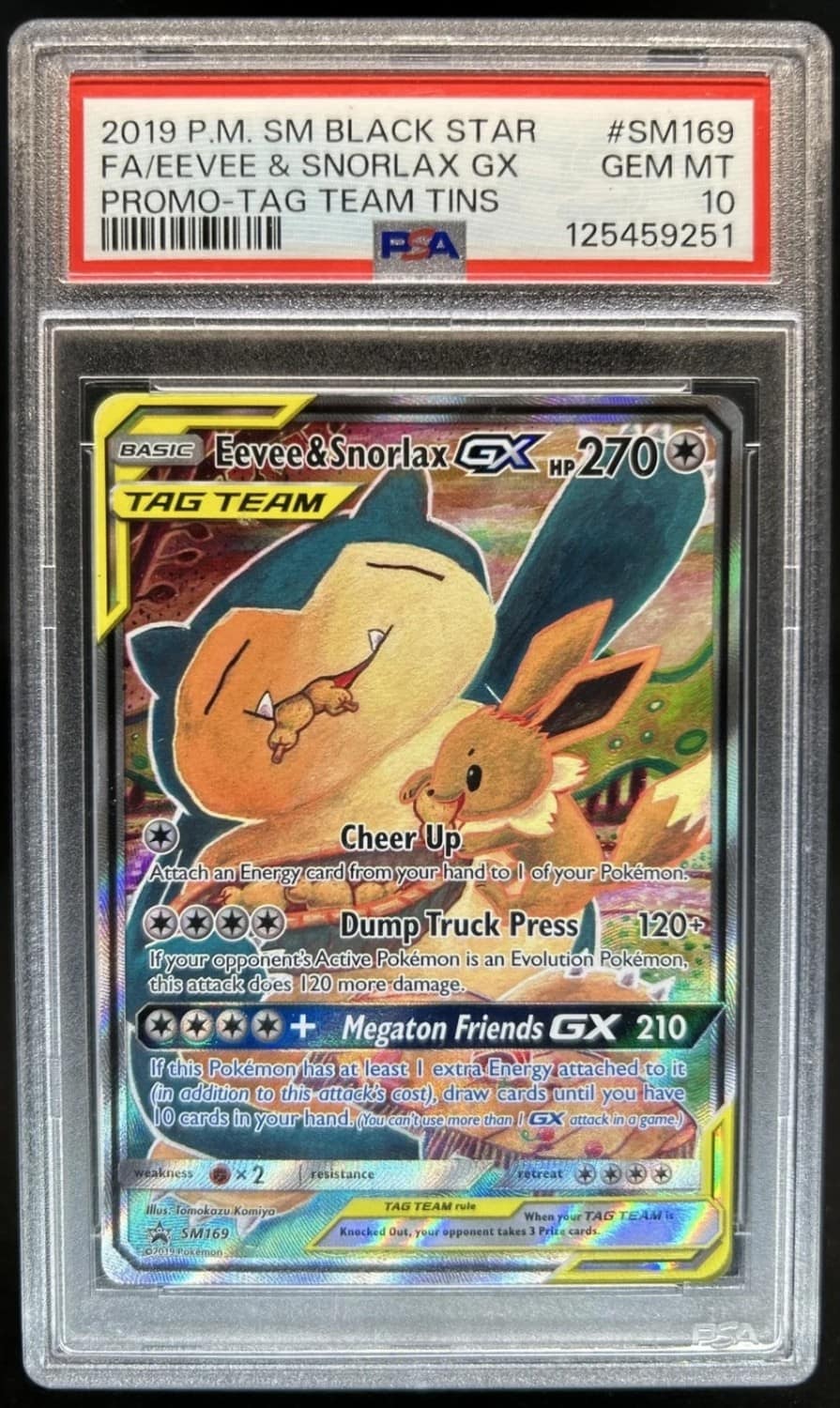 Eevee & Snorlax Gx