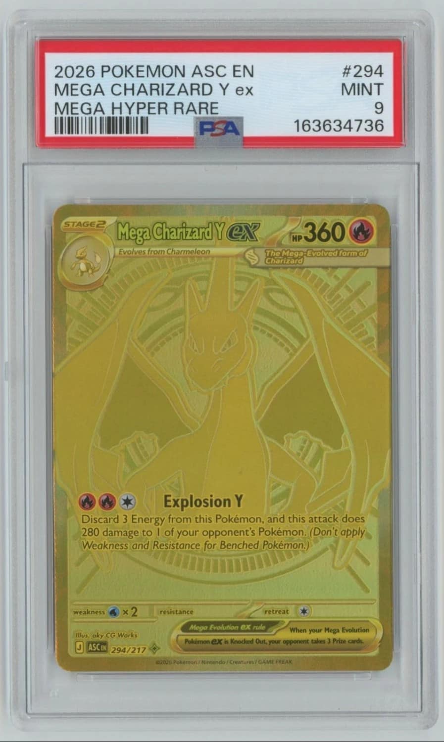 Mega Charizard Y Ex